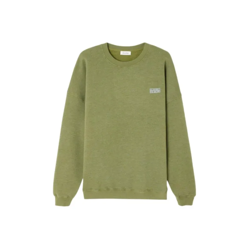 AMERICAN VINTAGE A.M SS25 SWEATSHIRT DOVEN Sweatshirt Men's Python Green-0