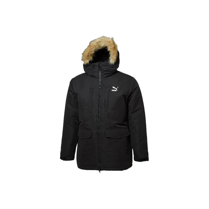 PUMA HYO-RI PW Puffer Jackets Men Black-0