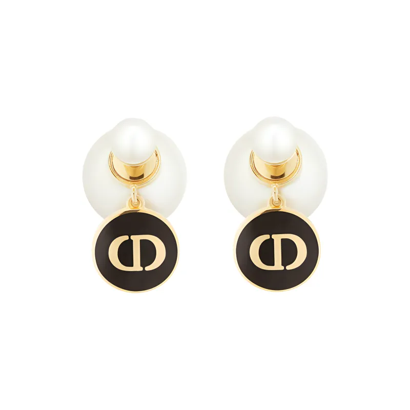 DIOR Earrings Women's Black-1