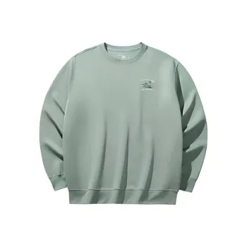 CHAOJIANTA Sweatshirt Unisex Tea Foam Green