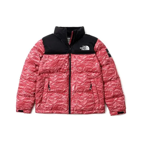 THE NORTH FACE Novelty Eco Nuptse Down Jacket Ls Red Unisex Korea Version