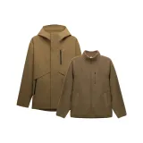 [Combination Men's]Adventure Brown Windbreaker Jacket+Adventure Brown Liner (Women's Suggestion: Consider Buying Two Sizes Smaller)
