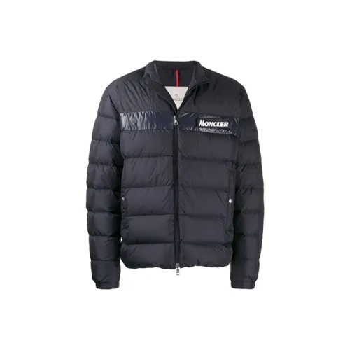 Moncler Down Jackets Men Marine Blue
