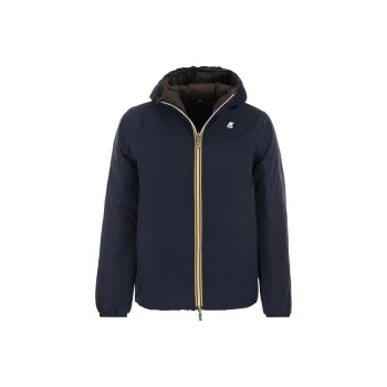 K WAY Reversible Logo appliqué Down Jacket