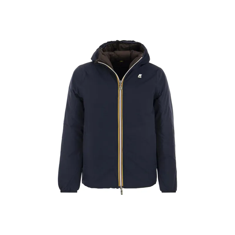 K WAY Reversible Logo appliqué Down Jacket-0