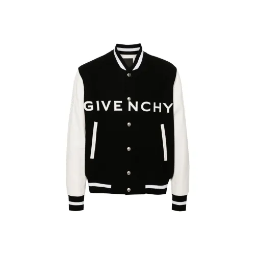 Givenchy Logo Detailed Varsity Bomber Jacket