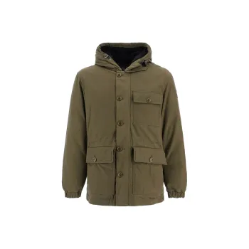 WOOLRICH Buttoned Long Sleeved Parka