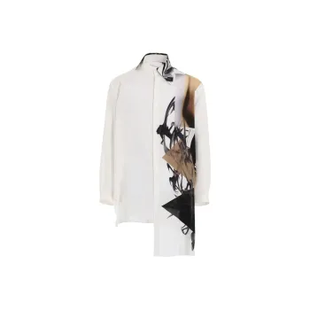 Yohji Yamamoto Abstract print Long sleeve Shirt