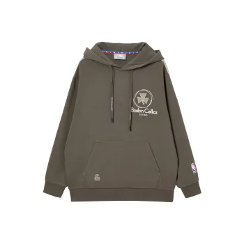 JACK JONES· x NBA Boston Celtics Team Spring Sweatshirt Men's Black Olive