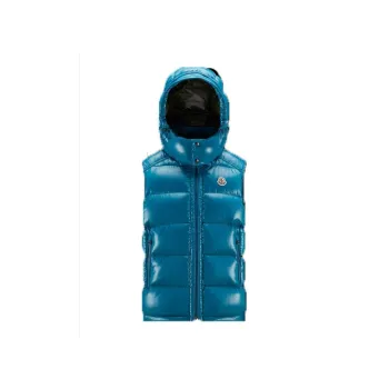 Moncler Bormes Series Vests Men Blue