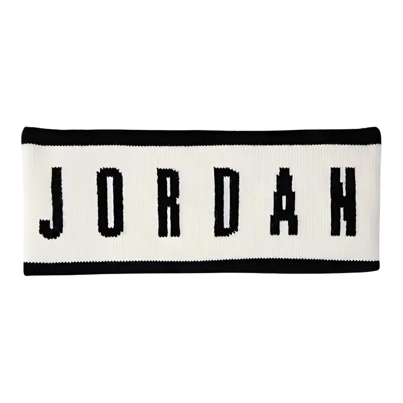 Nike Headband Unisex Black White-1