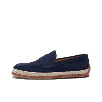 Le Saunda Loafers Men's Solid Color