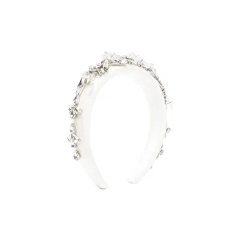 Self portrait Embellished Satin Headband