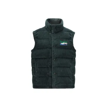 Moncler Vests Men Dark Green