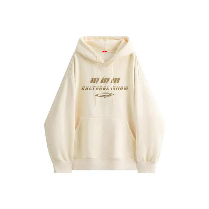 MIIOW Trend Party Series Sweatshirt Unisex White-5