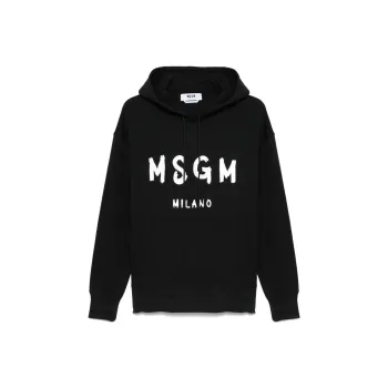 MSGM Logo print Hoodie