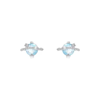 JOLLY NOTE Everyday Fashion Commute Versatile Good Luck Stud Earrings Women's