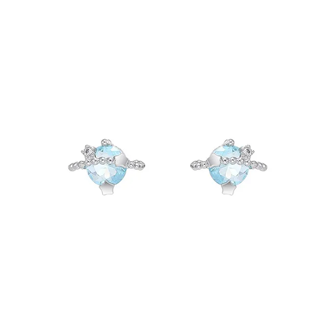 JOLLY NOTE Everyday Fashion Commute Versatile Good Luck Stud Earrings Women's-0