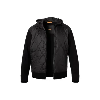 HUGO BOSS Jackets Coats Men's Black