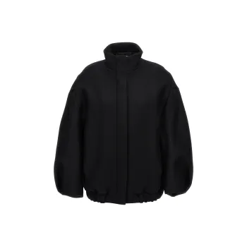 DRIES VAN NOTEN High Neck Long Sleeved Jacket