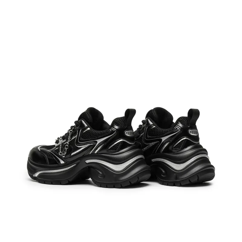 Teenmix Lucky Star Collection Cushioning Coverage Abrasion Resistant Slip Resistant Low Top Chunky Sneakers Women's-3