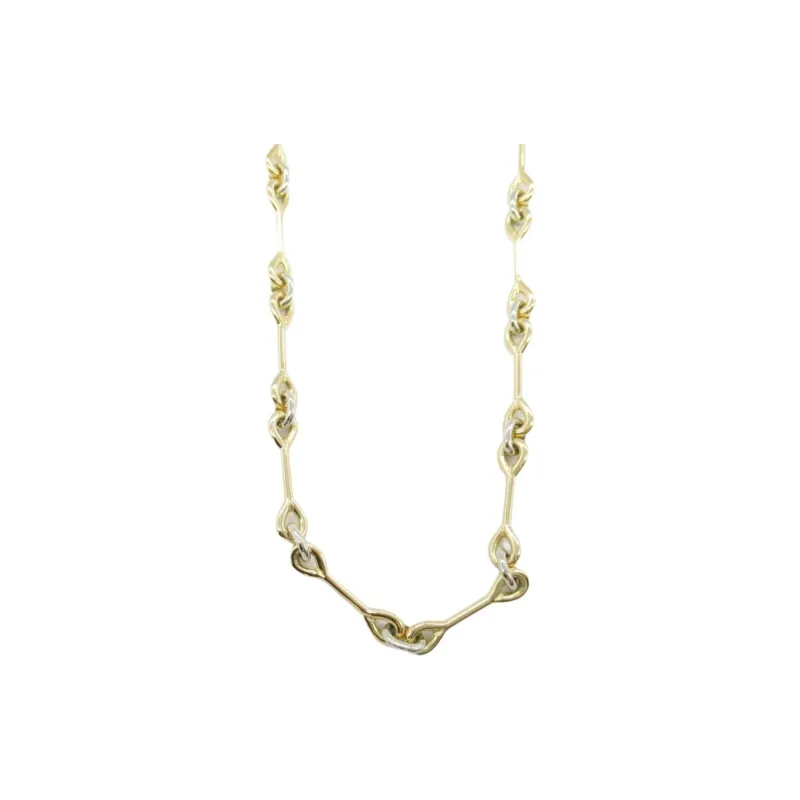 Cartier 2010s 18K Yellow And White Gold Chain Necklace-0