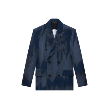 AMIRI Faded Doubled Breasted Blazer