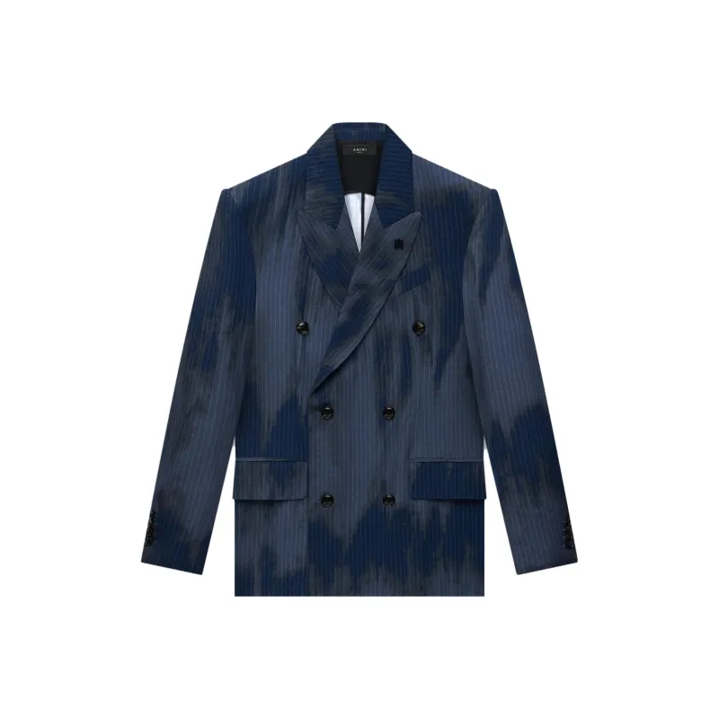AMIRI Faded Doubled Breasted Blazer-0