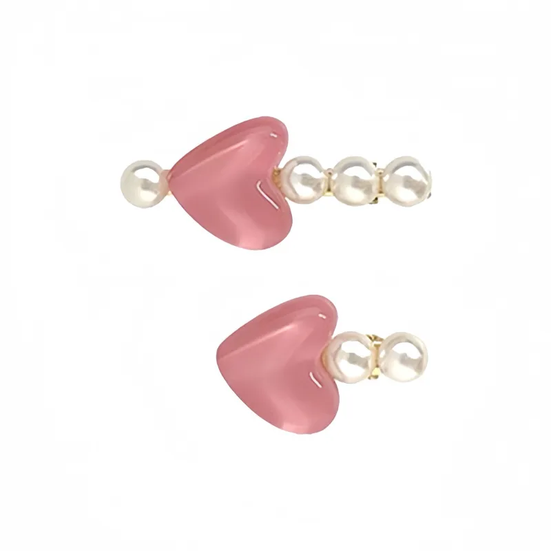 FEO Faux Pearl Hair Clips Women's-0