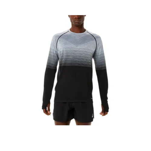 Asics Raglan Sleeve T Shirt Men's Gray