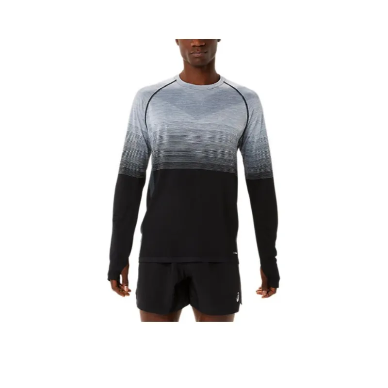 Asics Raglan Sleeve T-Shirt Men's Gray-0