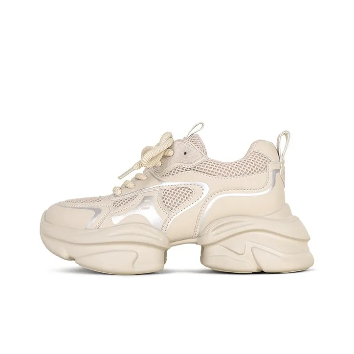 Uncle's House Low Top Chunky Sneakers Women's Malt Apricot-0