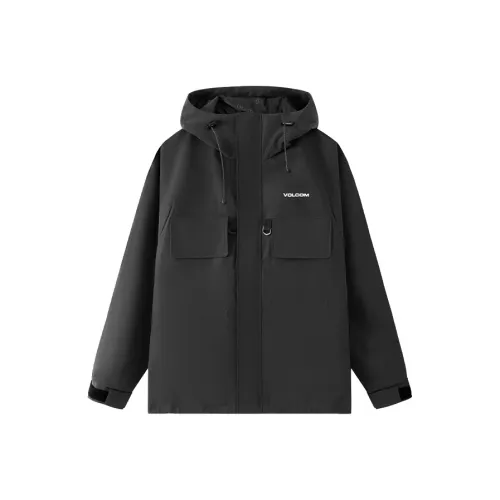 VOLCOM Jackets Unisex Army Green