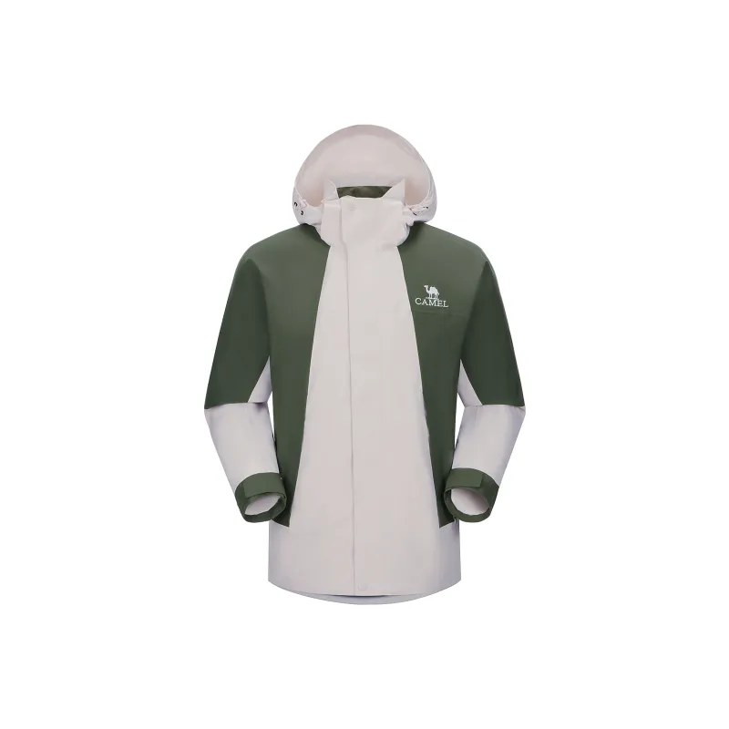 CAMEL All weather Waterproof Windbreaker Jacket Unisex-3