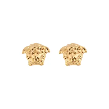VERSACE Metal Earrings Men's Gold