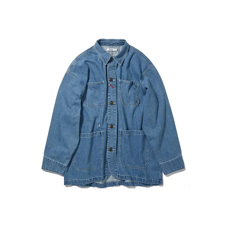Nautica White Sail Denim Jackets Unisex-5