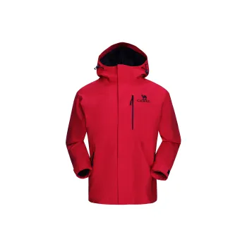 CAMEL Water Resistant Windproof Breathable Wear Resistant Warm Windbreaker Jacket Unisex