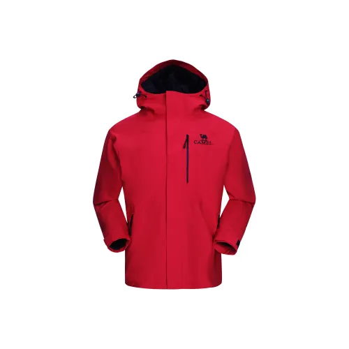 CAMEL Water Resistant Windproof Breathable Wear Resistant Warm Windbreaker Jacket Unisex