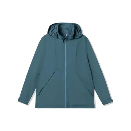 AIGLE GORE-TEX Jackets Coats Men's Mineral Blue