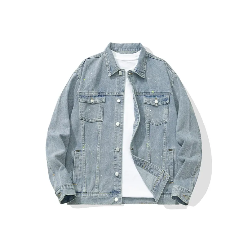 MOPE Denim Jackets Unisex-7
