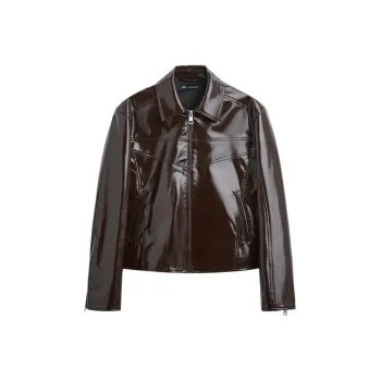 ZARA Jackets & Coats Men's Dark Red Color