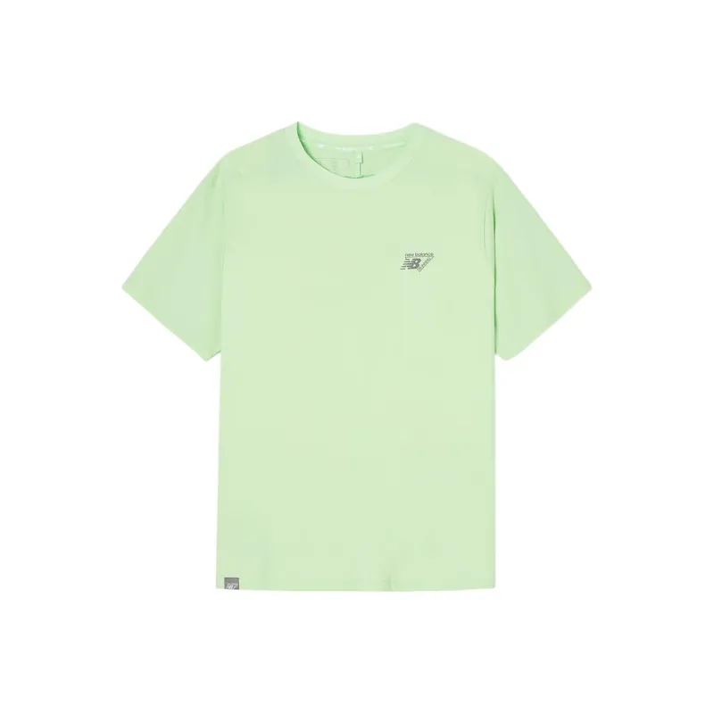 New Balance UNI FROZEN T Shirt Unisex 41 Light Green-0