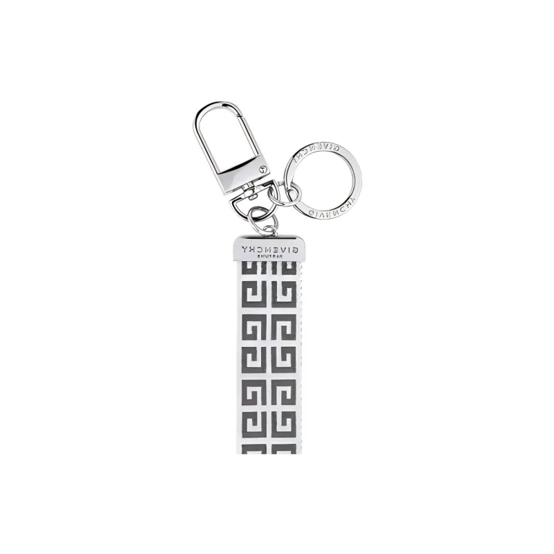 GIVENCHY Metal Keychains Unisex Silver-2