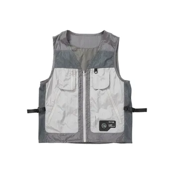 FLOAT Loose Fit Vest Unisex Gray