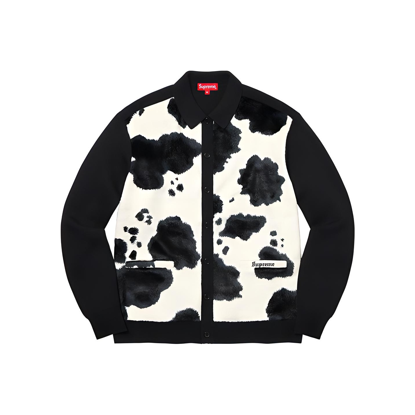 Supreme Cow Print Cardigan - POIZON Supreme Cow Print Cardigan - POIZON