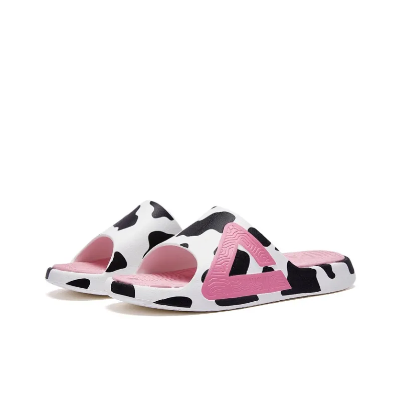 PEAK State Pole Classic Drag Slip Resistant Abrasion Resistant Cushioning Slide Slippers Unisex Black White Pink-2