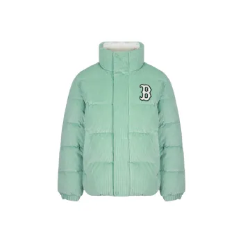 MLB Boston Red Sox Down Jackets Unisex Light Mint