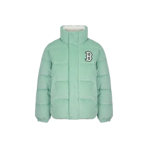 MLB Boston Red Sox Down Jackets Unisex Light Mint