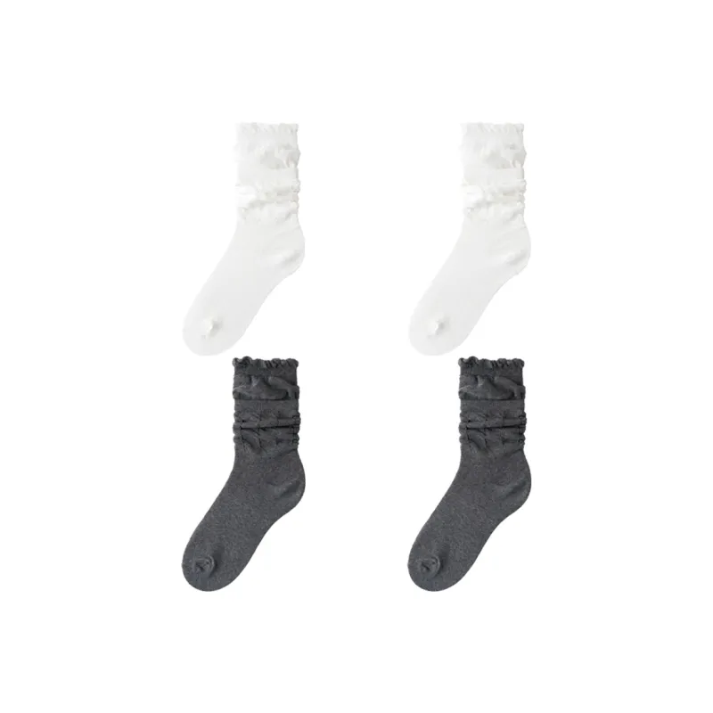 YUZHAOLIN Mid Calf Socks Women's Combo Set-10