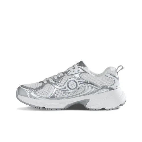 XTEP Cushioned Wear Resistant Support Low Top Casual Sprint Running Shoes Mens Gray